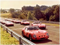 Philippe Gardette - La passion de la mécanique Ferrari - Auvergne Moteurs 1982 20ème anniversaire 250 GTO