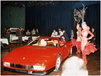 Philippe Gardette - La passion de la mécanique Ferrari - Auvergne Moteurs 1984 présentation Testarossa Lido de Paris
