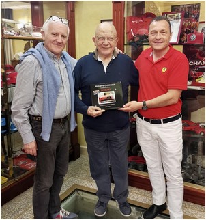 Philippe Gardette Carlo Tazzioli et l'auteur Cyrille Jaquinot