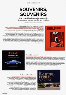 Ferrari 500 Superfast by Cyrille Jaquinot Cavallino Market in Enzo magazine Nr 31 Hiver 2026