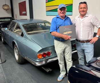 Cyrille Jaquiont with 365 GT 2+2 chassis 11409