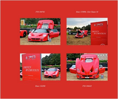 Ferrari 70 - Anniversario e Concorso par Cyrille Jaquinot Cavallino Market